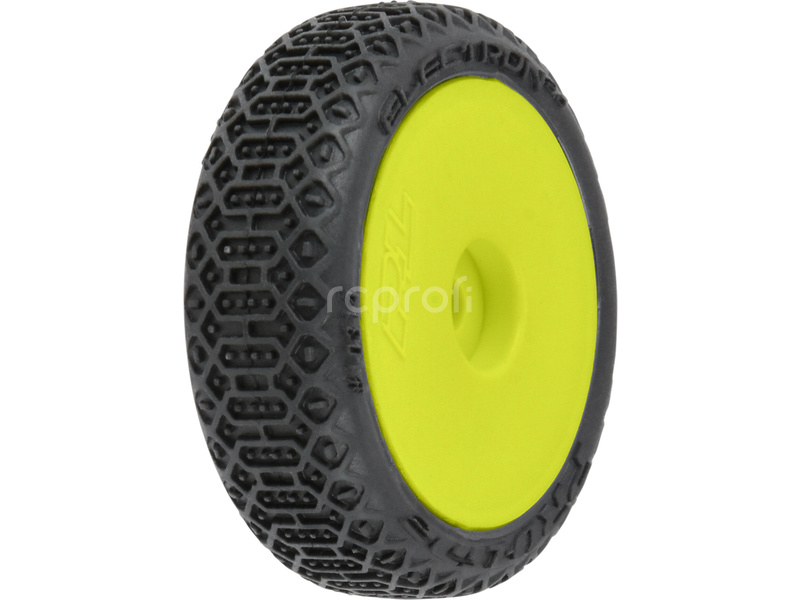Pro-Line kolo 1:24, pneu Electron 2.0, disk žlutý, H7 (4): Micro-B