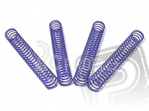 Pružina tlumiče 14.4X117X1.4mm 26závitů (fialové/4ks)