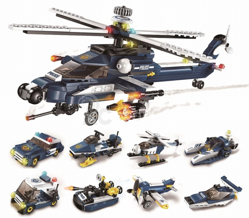 Qman Storm Armed Helicopter 1801 sada 8v1