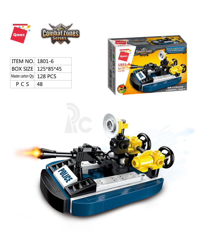 Qman Storm Armed Helicopter 1801 sada 8v1