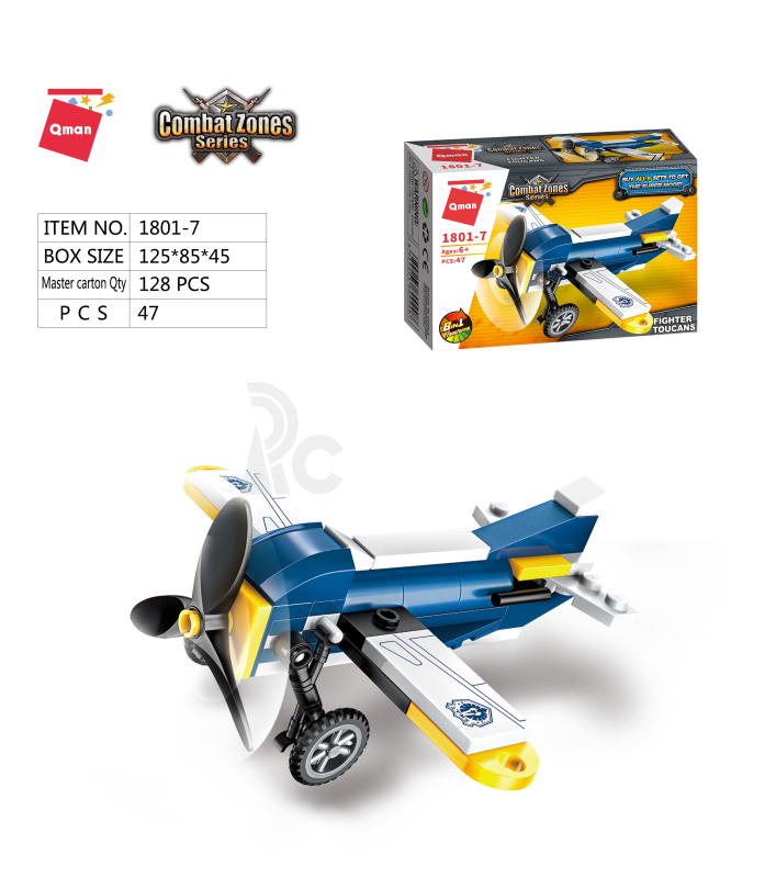 Qman Storm Armed Helicopter 1801 sada 8v1