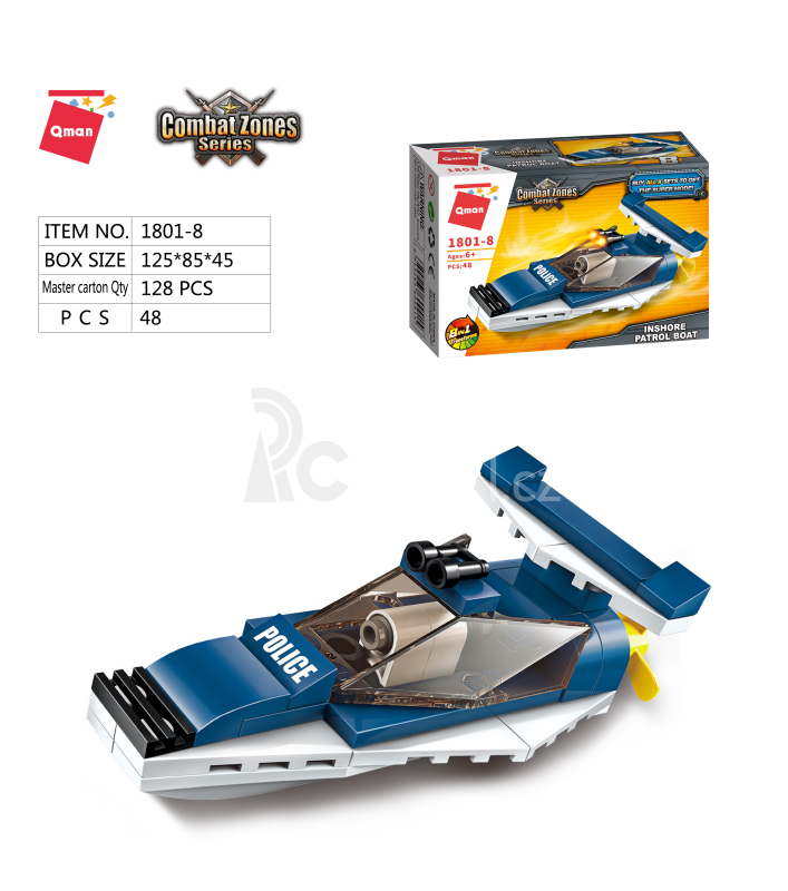 Qman Storm Armed Helicopter 1801 sada 8v1