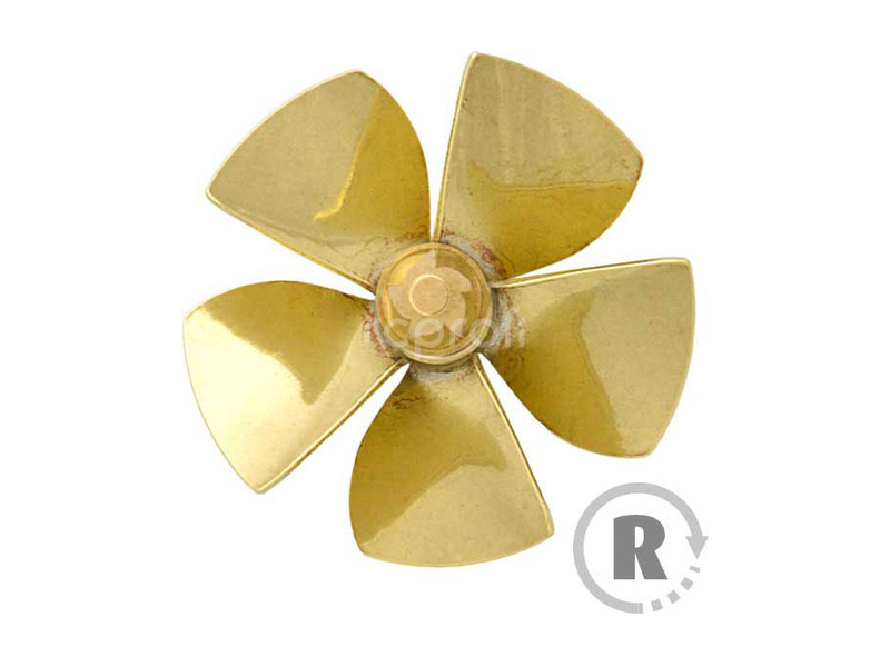 Raboesch lodní šroub tř.151 55mm M4 5-listý pravý