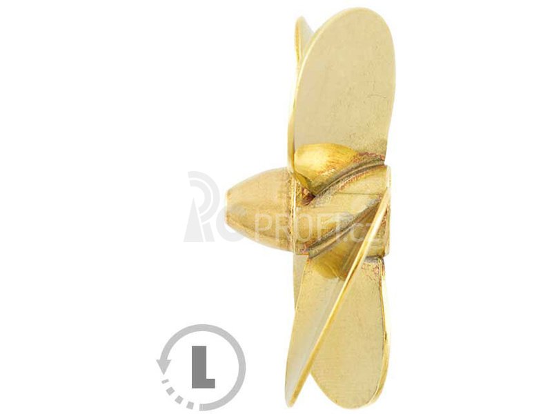 Raboesch lodní šroub tř.174 20mm M3 4-listý levý