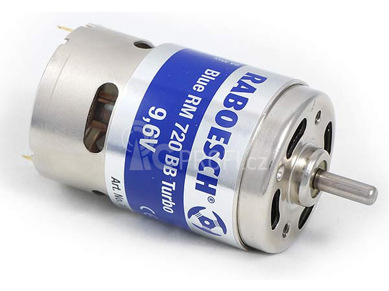 Raboesch motor stejnosměrný Blue RM-720 BB Turbo 9.6V