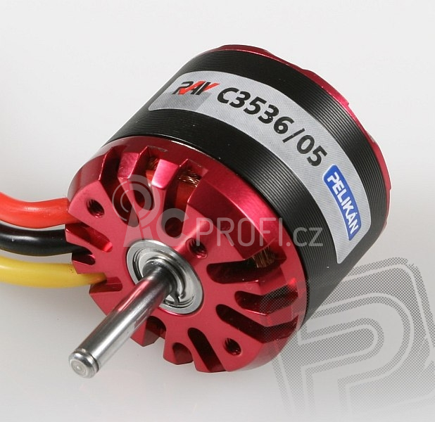 RAY C3536/05 outrunner brushless motor (5mm hřídel)