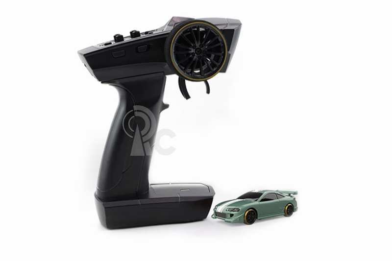 RC auto 1/76 C62 DRIFT RTR, zelená