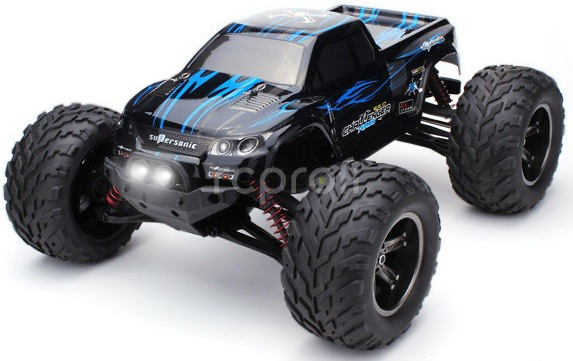 ROZBALENO - RC auto X9115 Challenger monster, modrá