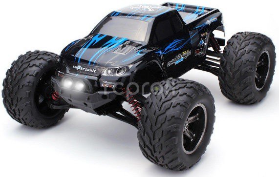 ROZBALENO - RC auto X9115 Challenger monster, modrá