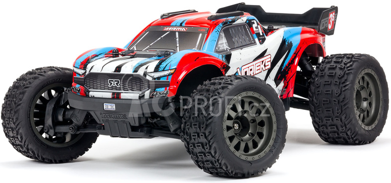 RC auto Arrma Vorteks 3S BLX 1:10 4WD RTR, červená