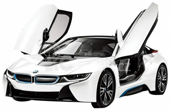 RC auto BMW i8, bílá