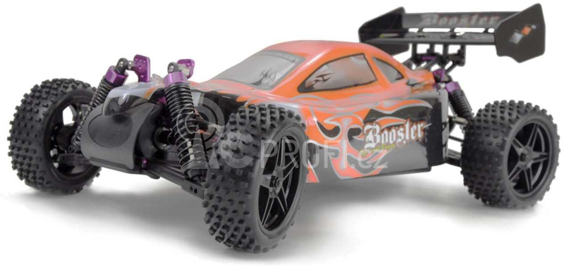 RC auto Booster Buggy Brushed, oranžová