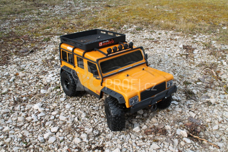 RC auto DF-4J Crawler XXL, oranžová