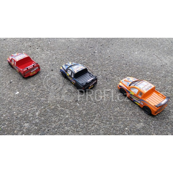 RC auto Dodge pickup Mad truck, černá