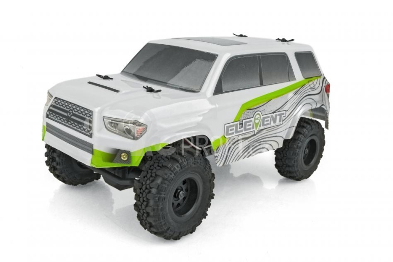 RC auto Element RC - Enduro 24 Trailrunner RTR s bílo/zelenou karoserií