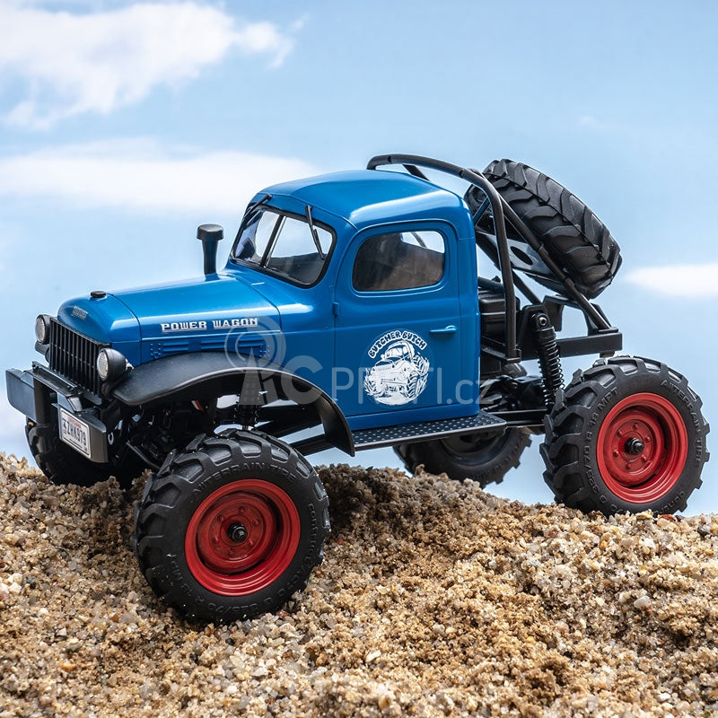 RC auto FCX24 Power Wagon 1/24, modrá