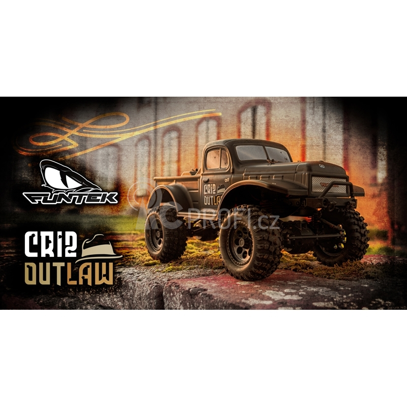 RC auto Funtek CR12 Outlaw 4WD, RTR