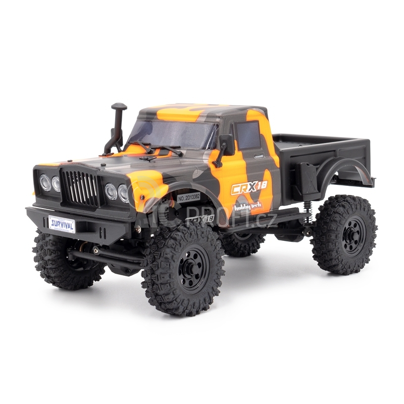 RC auto Hobbytech CRX18 Crawler 1/18, oranžová