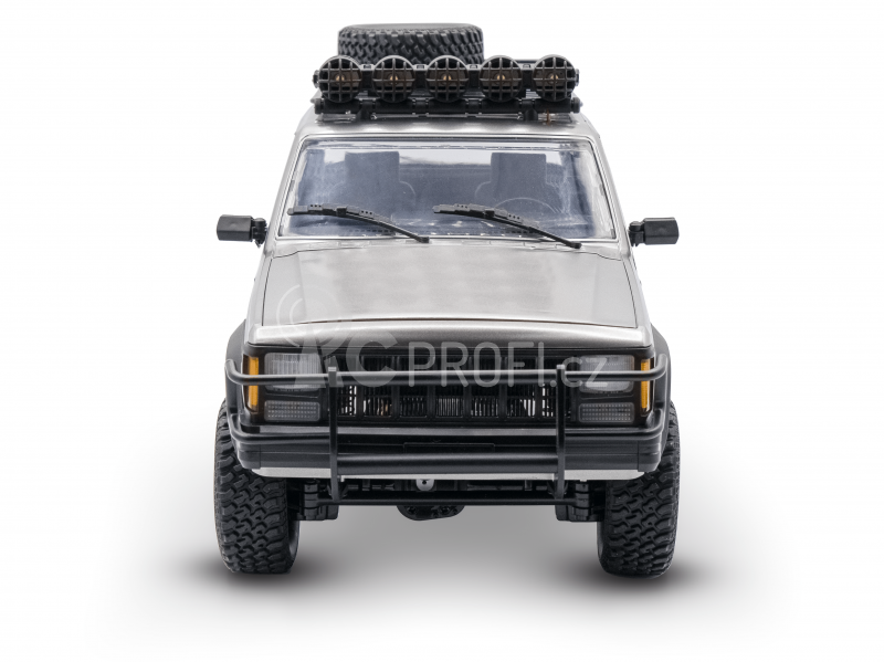 RC auto SUV Legend 4x4 1:12 4WD, stříbrná + náhradní baterie