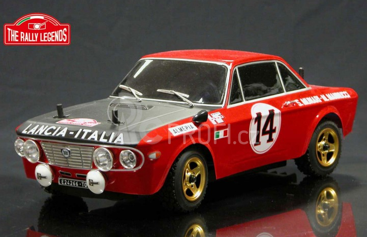 RC auto Lancia Fulvia HF 1972 4WD 1:10