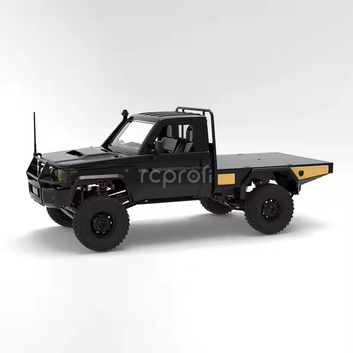 RC auto Land Cruiser Supertourer Toyota, černá + náhradní baterie