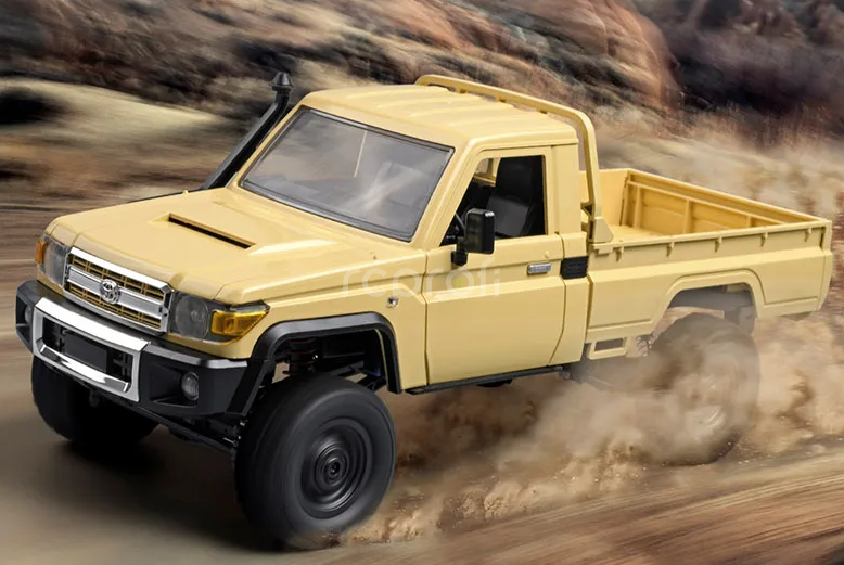 RC auto Land Cruiser Toyota, béžová + náhradní baterie