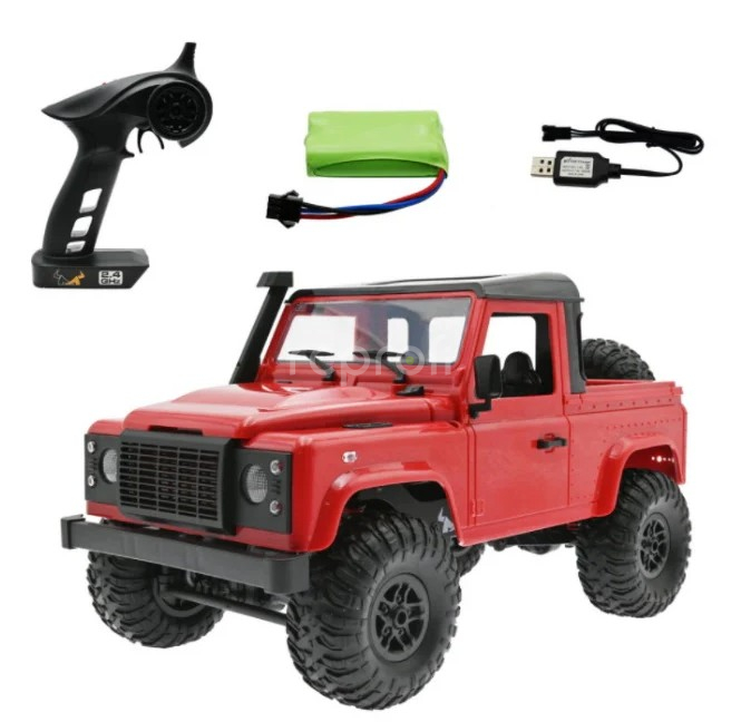 RC auto Land Rover Adventure 1/12 RTR 4WD, červená