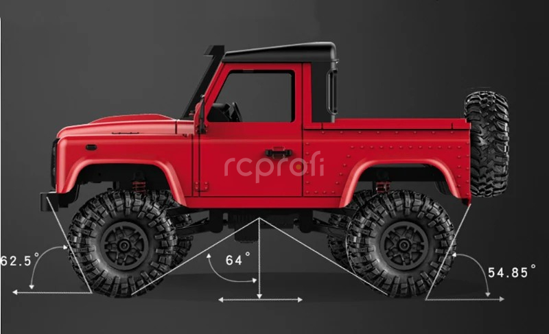 RC auto Land Rover Adventure 1/12 RTR 4WD, světle zelená