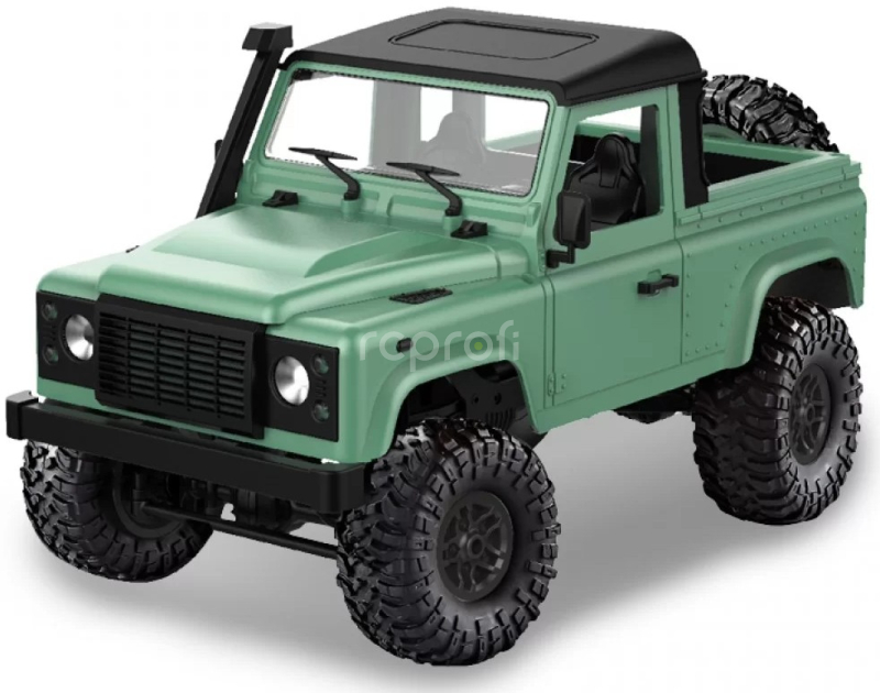 RC auto Land Rover Adventure 1/12 RTR 4WD, světle zelená