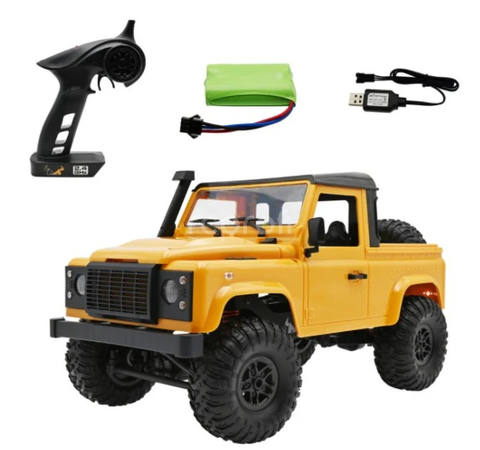 RC auto Land Rover Adventure 1/12 RTR 4WD, žlutá