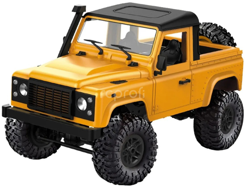RC auto Land Rover Adventure 1/12 RTR 4WD, žlutá