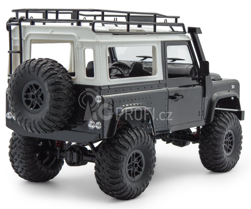 RC auto Land Rover Adventure 1/12 RTR 4WD, černá