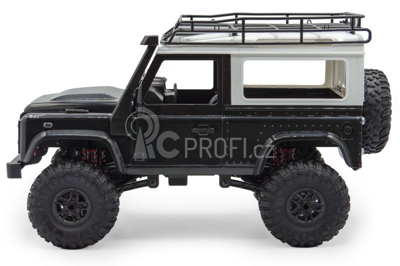 RC auto Land Rover Adventure 1/12 RTR 4WD, černá