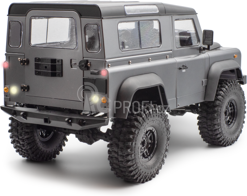 RC auto Land Rover Defender 90 1:10, šedá