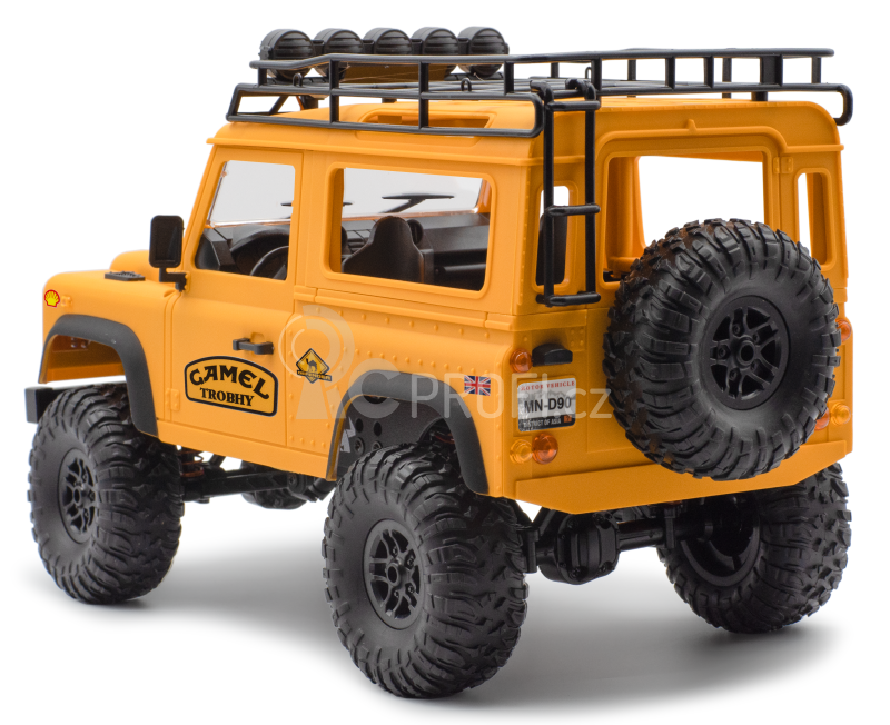 RC auto Land Rover Defender Camel Trophy