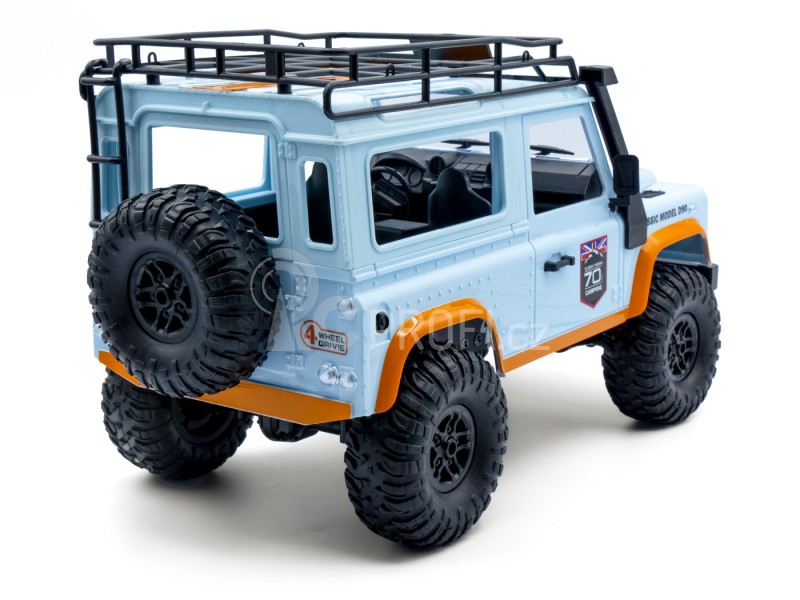 RC auto Land Rover Trail 1/12 RTR 4WD, modrá + náhradní baterie