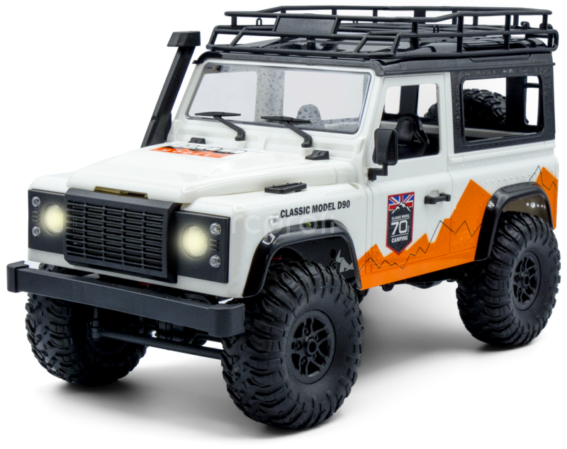 RC auto Land Rover Trail V2 1/12 RTR 4WD, bílá
