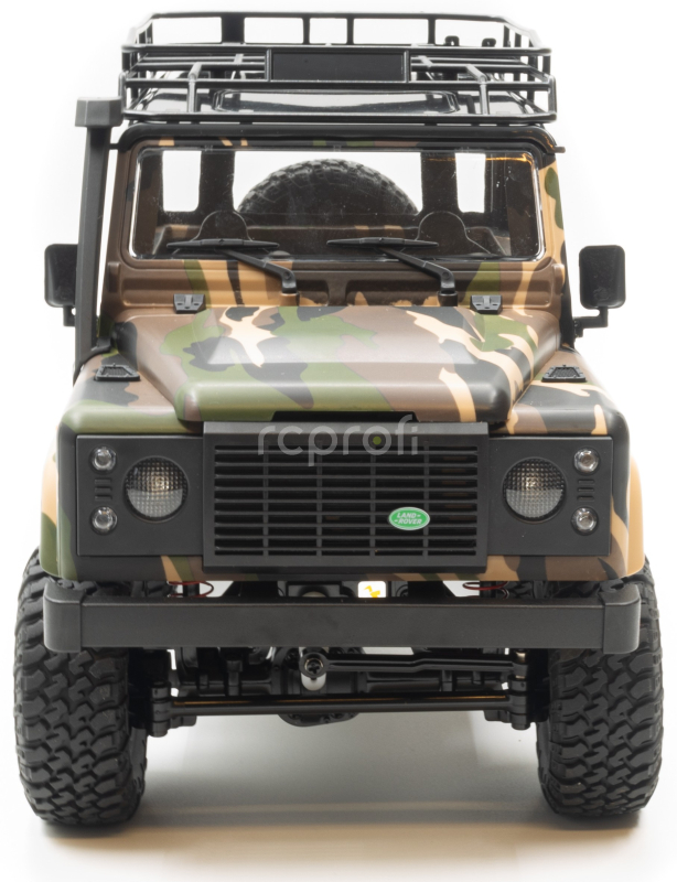 RC auto Land Rover Trail V2 1/12 RTR 4WD, kamufláž + náhradní baterie