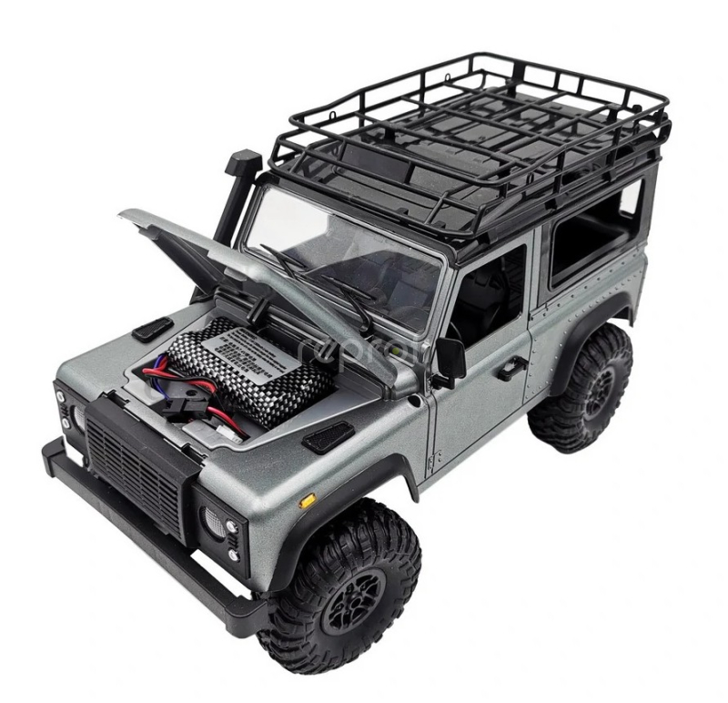 RC auto Land Rover Trail V2 1/12 RTR 4WD, stříbrná