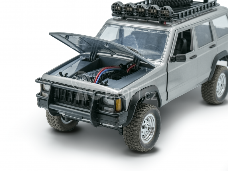 RC auto SUV Legend 4x4 1:12 4WD, stříbrná + náhradní baterie