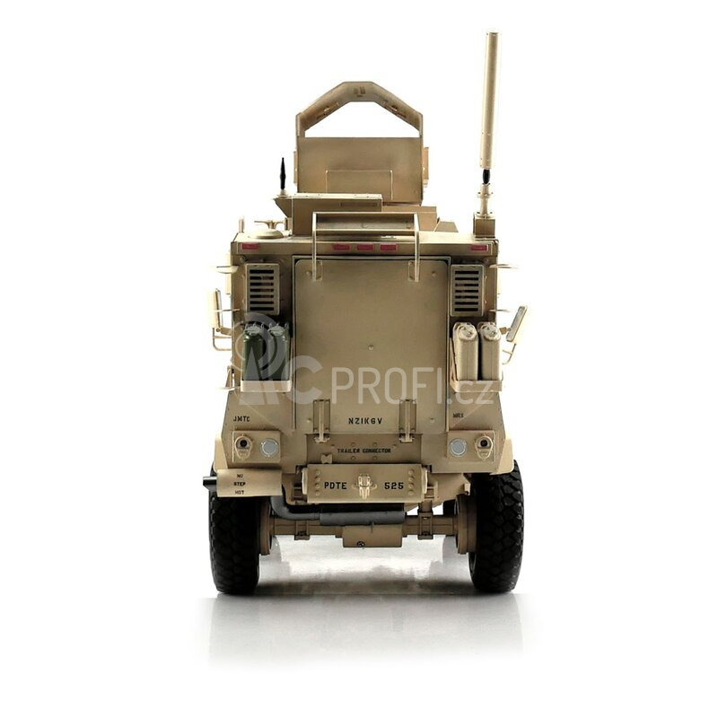 RC auto Maxx Pro MRAP, pouštní kamufláž