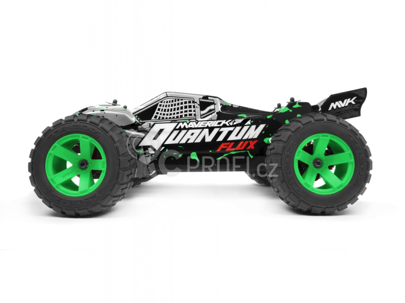 RC auto Quantum XT Flux 80A 1/10 4WD Stadium Truck, stříbrná