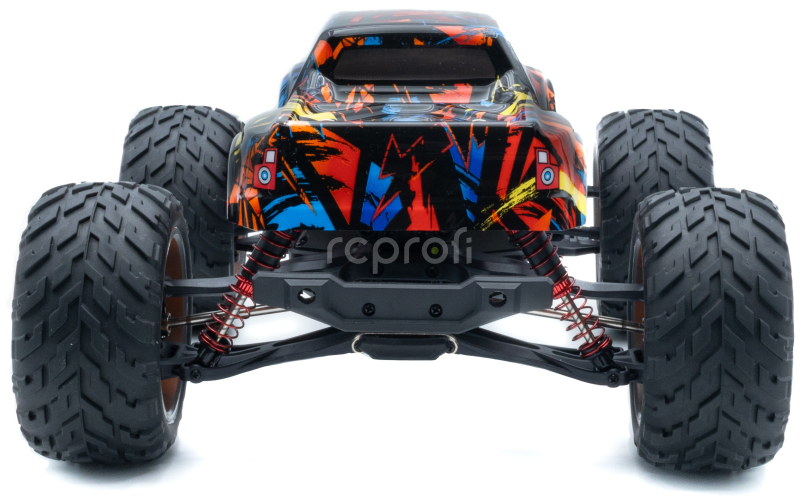 RC auto RMT Dominator Monster, oranžová + náhradní baterie