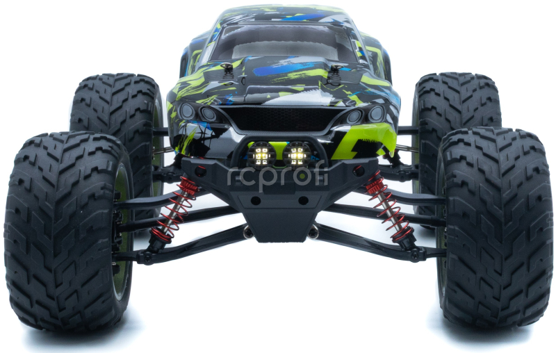 RC auto RMT Dominator Monster, zelená + náhradní baterie
