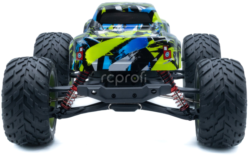 RC auto RMT Dominator Monster, zelená + náhradní baterie