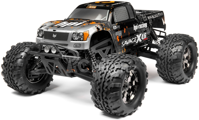 RC auto SAVAGE X 4,6 RTR s 2,4GHz RC soupravou