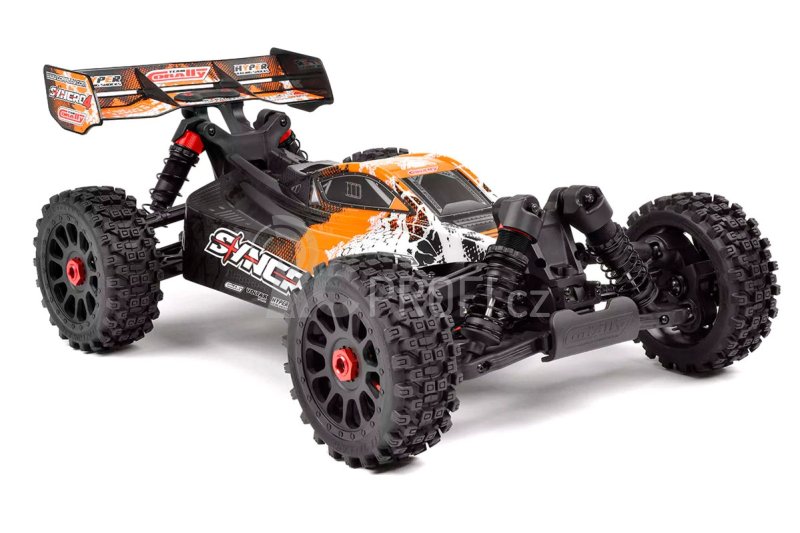 RC auto SYNCRO-4 - BUGGY 4WD 3-4S - RTR, oranžová