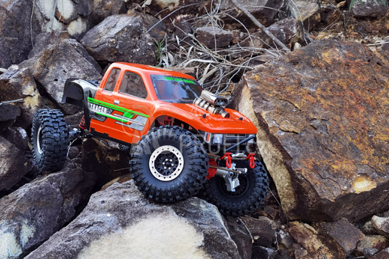 RC auto Tracer 1/10 sada 2,4GHz, oranžová