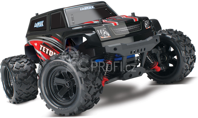 RC auto Traxxas Teton 1:18 4WD RTR, červená