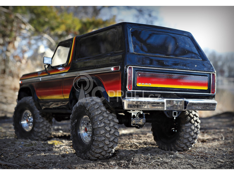 RC auto Traxxas TRX-4 Ford Bronco 1:10 TQi, červená